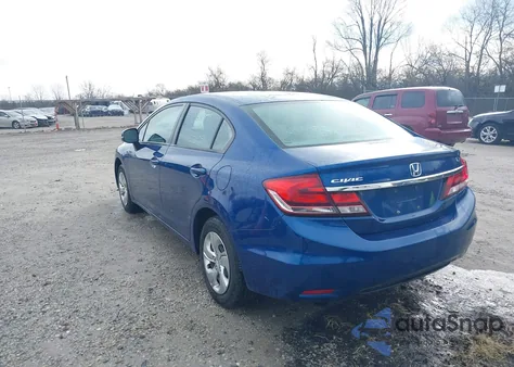 2013 Honda Civic Lx z USA, uszkodzony, nr VIN 19XFB2F5XDE095733